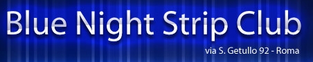 Logo Blue Night Strip Club