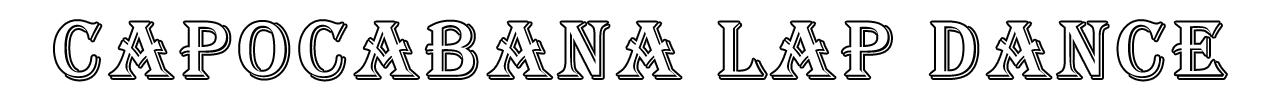 Logo Capocabana Lap Dance