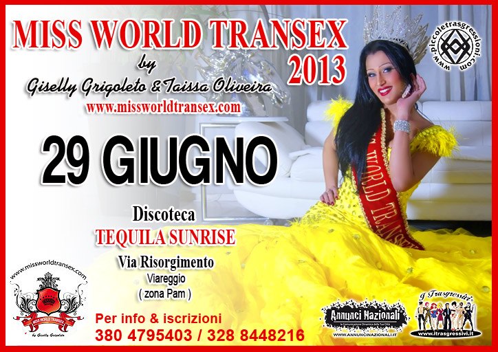 Logo Miss Trans World 2013