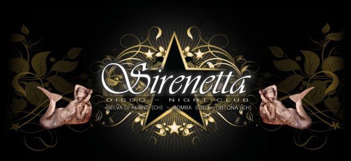 Logo Sirenetta Disco - Night Club